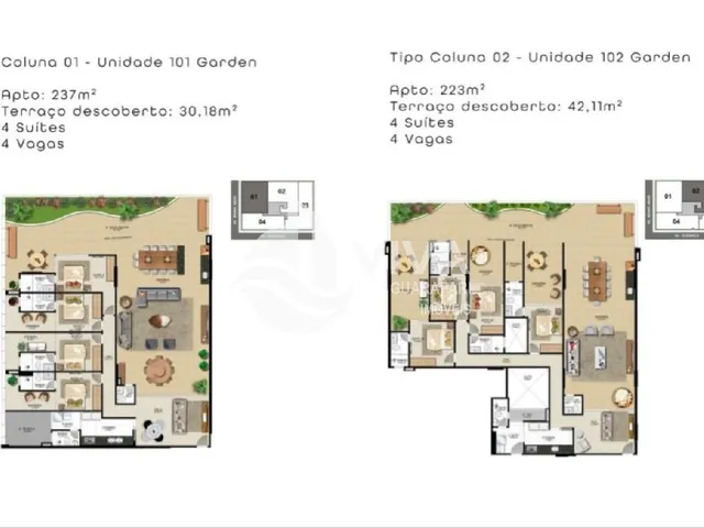 Imagem 3: Imóvel de Luxo: Apartamento de 4 Quartos na Praia do Morro, Guarapari-Es com 212,57M² e 4 Vagas de Garagem!