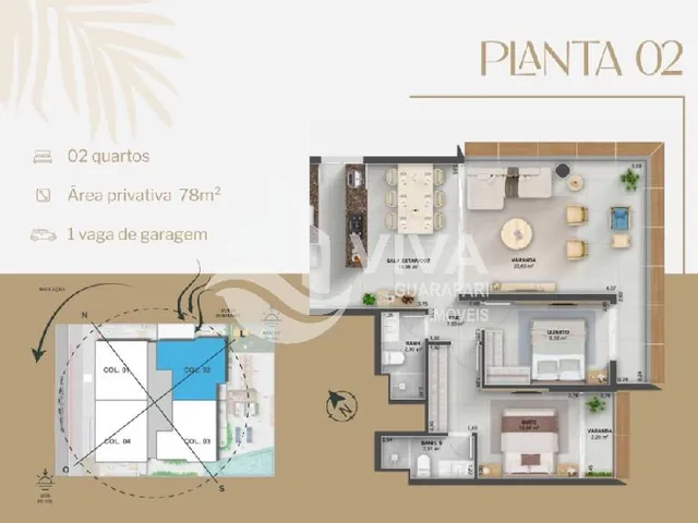 Imagem 12: 0 Apartamento com 2 dormitórios