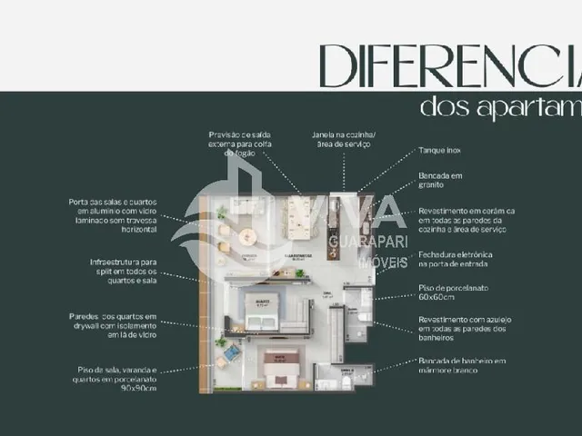 Imagem 6: 0 Apartamento com 2 dormitórios