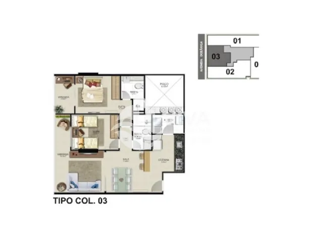Imagem 13: Apartamento À Venda na Praia do Morro, Guarapari-Es: 3 Quartos, 1 Suíte, 2 Salas, 3 Banheiros, 2 Vagas, 121,50 M²!