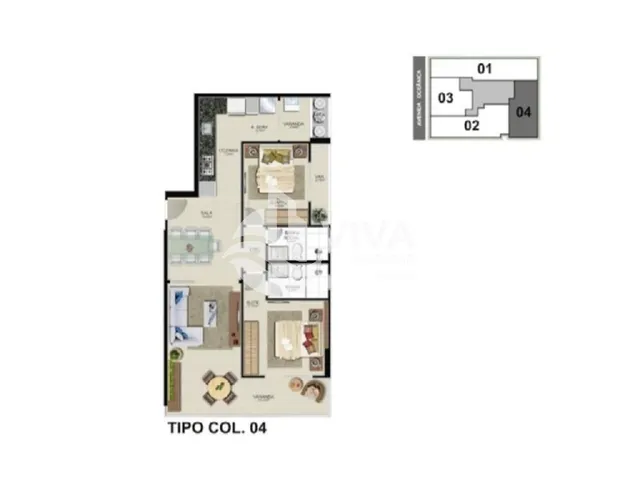 Imagem 12: Apartamento À Venda na Praia do Morro, Guarapari-Es: 3 Quartos, 1 Suíte, 2 Salas, 3 Banheiros, 2 Vagas, 121,50 M²!