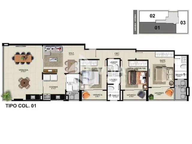 Imagem 16: 0 Apartamento com 3 dormitórios
