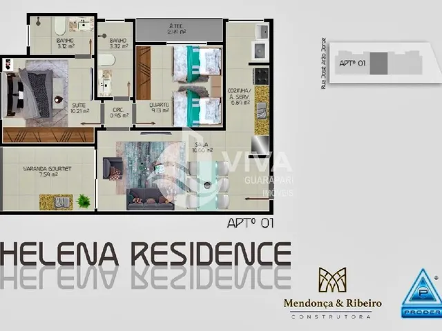 Imagem 6: 0 Apartamento com 2 dormitórios