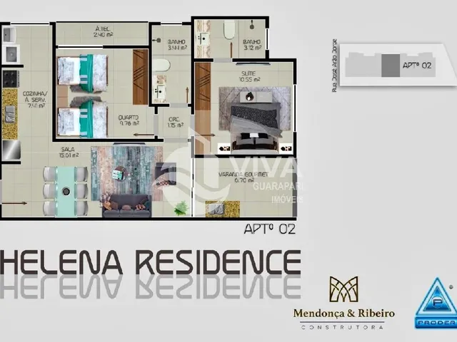 Imagem 11: 0 Apartamento com 2 dormitórios