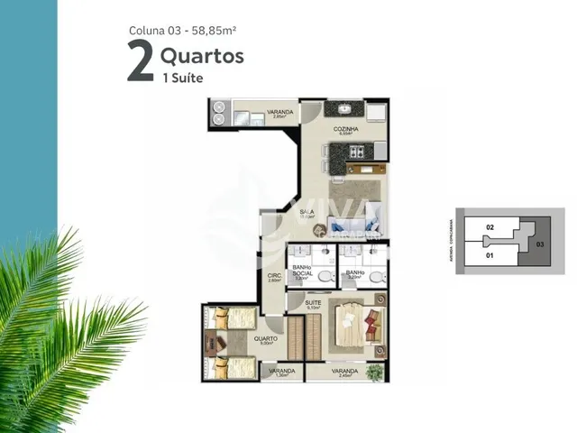 Imagem 14: 0 Apartamento com 2 dormitórios