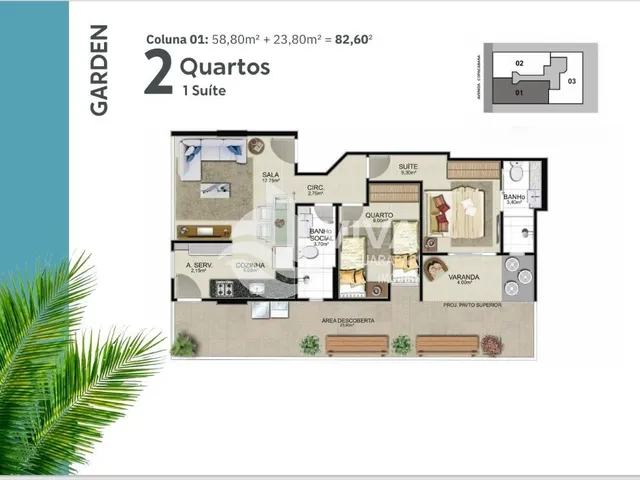 Imagem 8: 0 Apartamento com 2 dormitórios