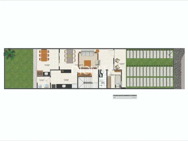 Imagem 6: Alugo Casa Duplex Espetacular 4 Dormitórios Coité - Eusébio - 100% Projetado