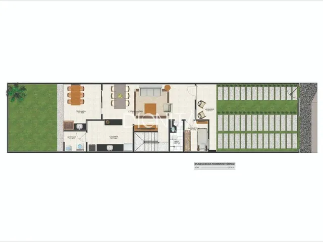 Imagem 3: Casa Duplex Espetacular 4 Dormitórios Coité - Eusébio - 100% Projetado