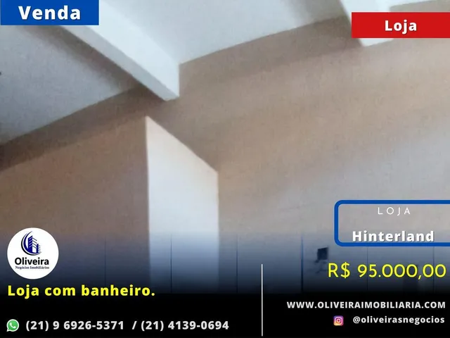 Imagem 2: Loja Comercial para Venda em Belford Roxo, Hinterland, 1 Banheiro