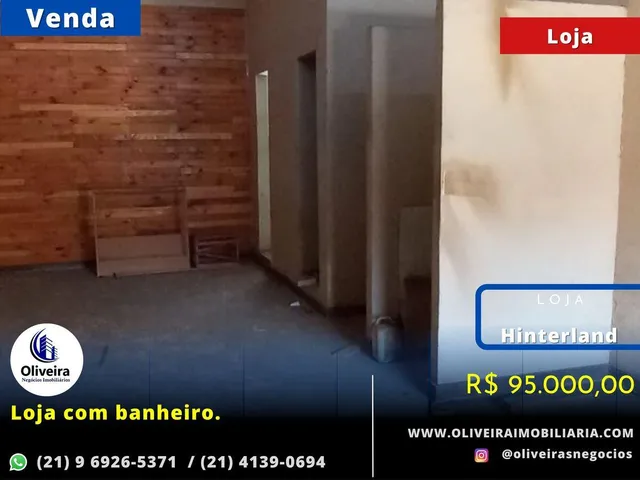 Imagem 3: Loja Comercial para Venda em Belford Roxo, Hinterland, 1 Banheiro