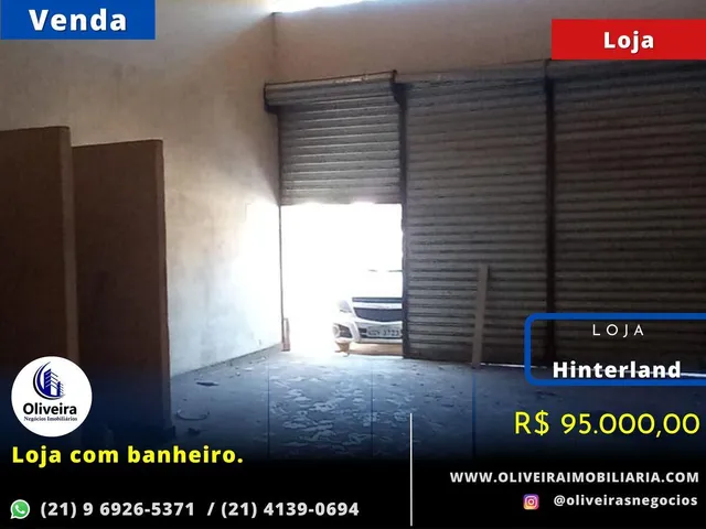 Imagem 5: Loja Comercial para Venda em Belford Roxo, Hinterland, 1 Banheiro