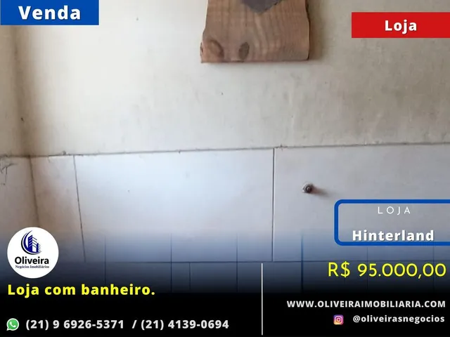 Imagem 8: Loja Comercial para Venda em Belford Roxo, Hinterland, 1 Banheiro