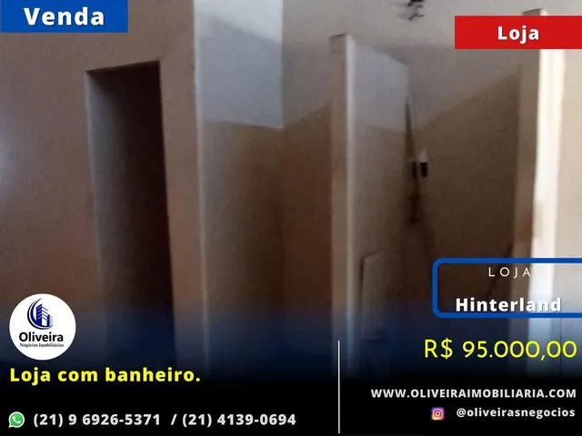 Imagem 10: Loja Comercial para Venda em Belford Roxo, Hinterland, 1 Banheiro