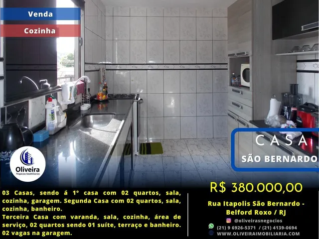 Imagem 4: Casa para Venda em Belford Roxo, São Bernardo, 6 Dormitórios, 1 Suíte, 4 Banheiros, 1 Vaga