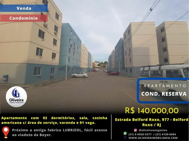 Imagem 3: Apartamentos Financiáveis para Venda em Belford Roxo, Bom Pastor, 2 Dormitórios, 1 Banheiro, 1 Vaga