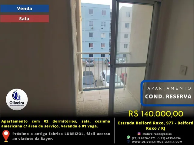 Imagem 13: Apartamentos Financiáveis para Venda em Belford Roxo, Bom Pastor, 2 Dormitórios, 1 Banheiro, 1 Vaga
