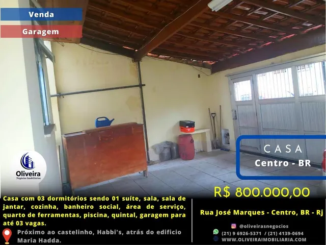 Imagem 5: Casa para Venda em Belford Roxo, Vila Sousa, 3 Dormitórios, 1 Suíte, 2 Banheiros, 3 Vagas