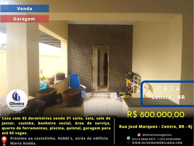 Imagem 7: Casa para Venda em Belford Roxo, Vila Sousa, 3 Dormitórios, 1 Suíte, 2 Banheiros, 3 Vagas