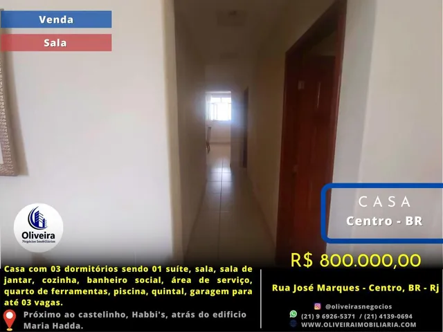 Imagem 11: Casa para Venda em Belford Roxo, Vila Sousa, 3 Dormitórios, 1 Suíte, 2 Banheiros, 3 Vagas