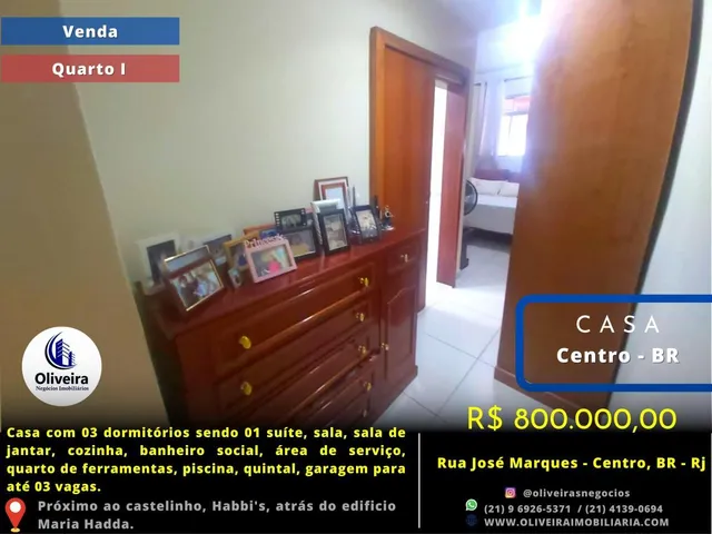 Imagem 12: Casa para Venda em Belford Roxo, Vila Sousa, 3 Dormitórios, 1 Suíte, 2 Banheiros, 3 Vagas