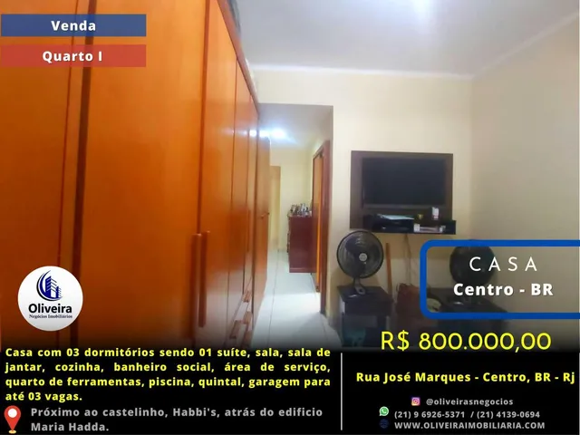 Imagem 14: Casa para Venda em Belford Roxo, Vila Sousa, 3 Dormitórios, 1 Suíte, 2 Banheiros, 3 Vagas