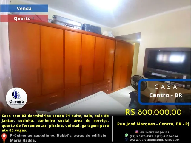 Imagem 15: Casa para Venda em Belford Roxo, Vila Sousa, 3 Dormitórios, 1 Suíte, 2 Banheiros, 3 Vagas