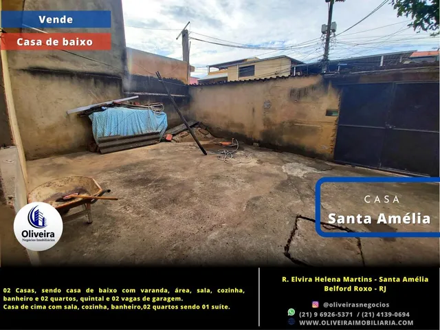 Imagem 3: Casa para Venda em Belford Roxo, Nova Piam, 4 Dormitórios, 1 Suíte, 3 Banheiros, 2 Vagas