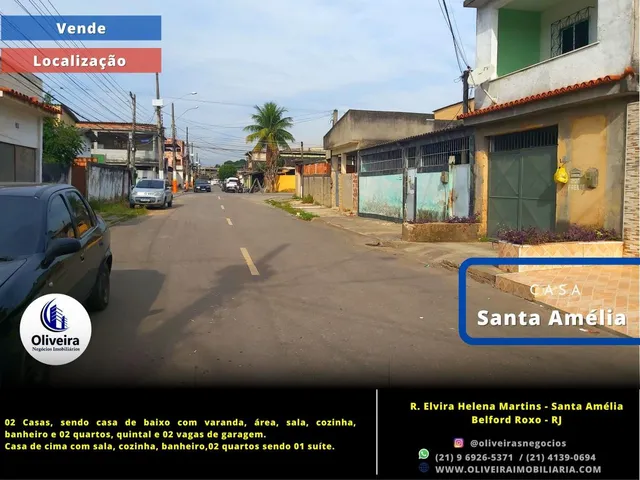 Imagem 5: Casa para Venda em Belford Roxo, Nova Piam, 4 Dormitórios, 1 Suíte, 3 Banheiros, 2 Vagas
