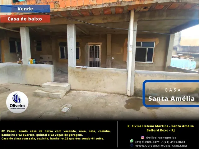 Imagem 9: Casa para Venda em Belford Roxo, Nova Piam, 4 Dormitórios, 1 Suíte, 3 Banheiros, 2 Vagas