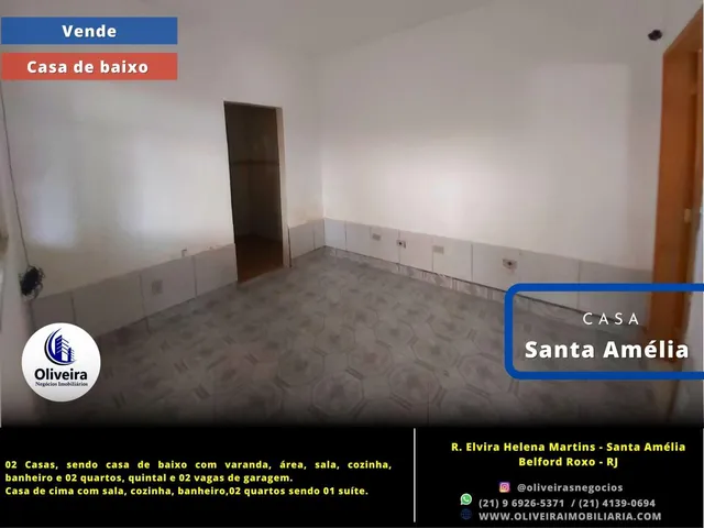 Imagem 12: Casa para Venda em Belford Roxo, Nova Piam, 4 Dormitórios, 1 Suíte, 3 Banheiros, 2 Vagas