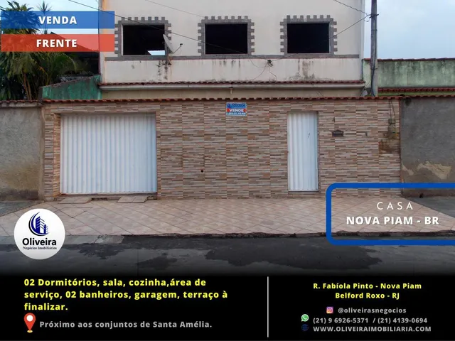 Imagem: Casa para Venda em Belford Roxo, Nova Piam