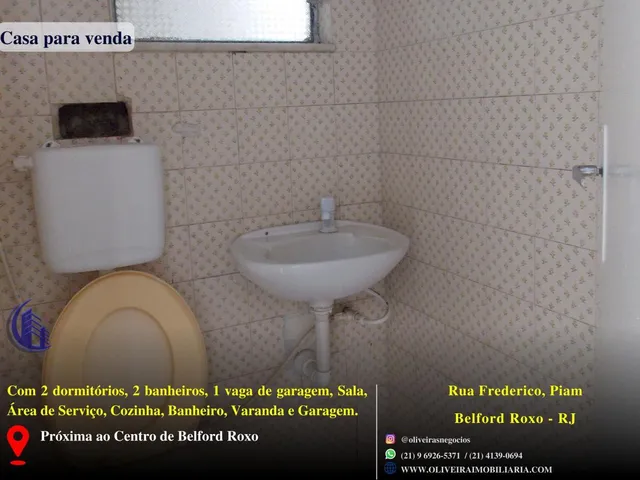 Imagem 9: Casa para Venda em Belford Roxo, Piam, 2 Dormitórios, 2 Banheiros, 1 Vaga