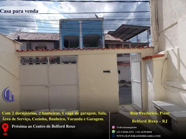 Imagem 15: Casa para Venda em Belford Roxo, Piam, 2 Dormitórios, 2 Banheiros, 1 Vaga