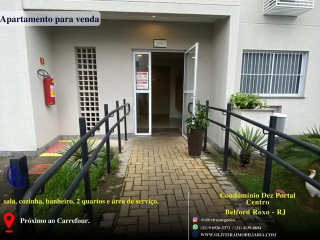 Imagem 2: Apartamento para Venda em Belford Roxo, Centro, 2 Dormitórios, 1 Banheiro