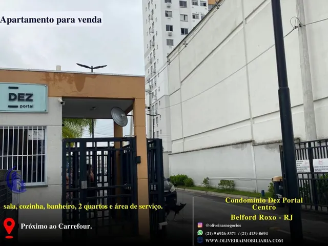 Imagem 5: Apartamento para Venda em Belford Roxo, Centro, 2 Dormitórios, 1 Banheiro