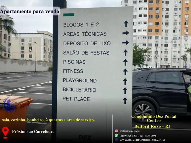 Imagem 7: Apartamento para Venda em Belford Roxo, Centro, 2 Dormitórios, 1 Banheiro