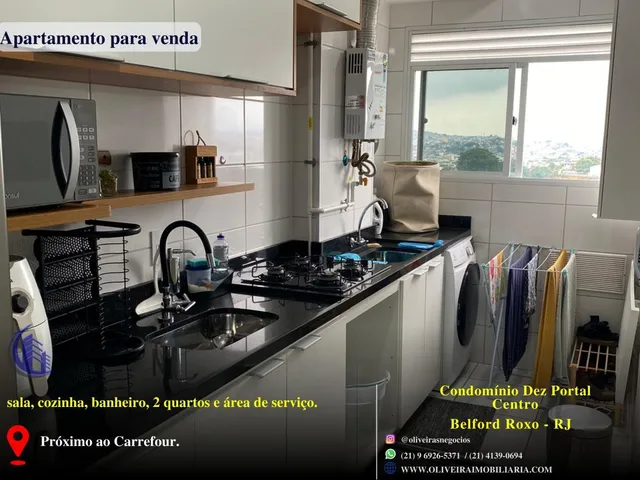 Imagem 12: Apartamento para Venda em Belford Roxo, Centro, 2 Dormitórios, 1 Banheiro