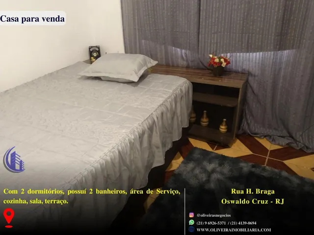 Imagem 5: Casa para Venda em Rio de Janeiro, Oswaldo Cruz, 2 Dormitórios, 2 Banheiros
