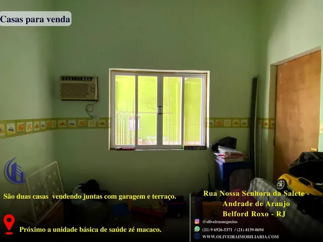 Imagem 2: Casa para Venda em Belford Roxo, Andrade Araujo, 5 Dormitórios, 1 Suíte, 2 Banheiros, 1 Vaga