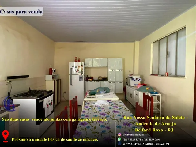 Imagem 6: Casa para Venda em Belford Roxo, Andrade Araujo, 5 Dormitórios, 1 Suíte, 2 Banheiros, 1 Vaga