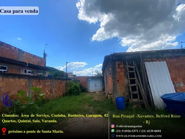 Imagem 7: Casa para Venda em Belford Roxo, Xavantes, 2 Dormitórios, 1 Banheiro, 1 Vaga