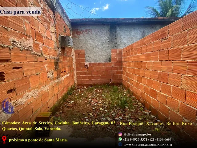 Imagem 11: Casa para Venda em Belford Roxo, Xavantes, 2 Dormitórios, 1 Banheiro, 1 Vaga