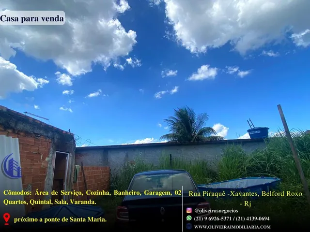 Imagem 12: Casa para Venda em Belford Roxo, Xavantes, 2 Dormitórios, 1 Banheiro, 1 Vaga