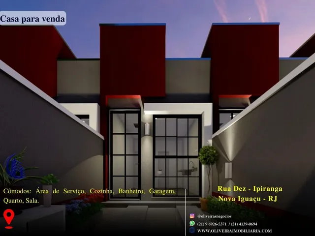 Imagem: Casa para Venda em Nova Iguaçu, Ipiranga