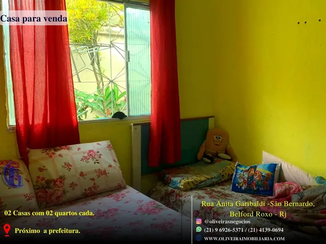 Imagem 2: Casa para Venda em Belford Roxo, São Bernardo, 4 Dormitórios, 2 Banheiros, 1 Vaga