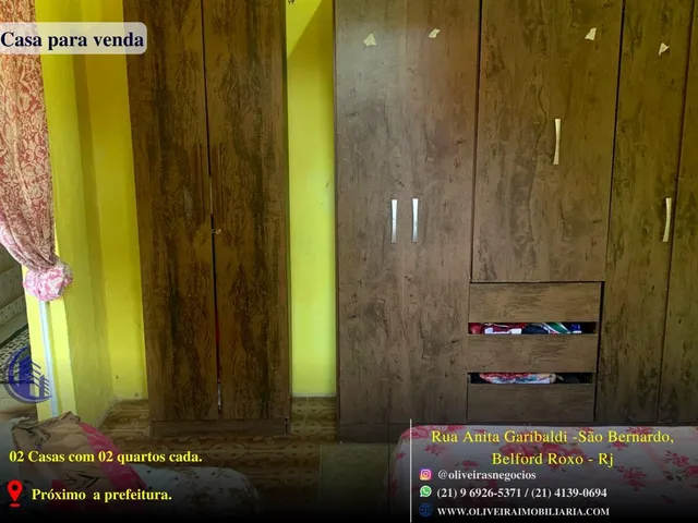 Imagem 3: Casa para Venda em Belford Roxo, São Bernardo, 4 Dormitórios, 2 Banheiros, 1 Vaga