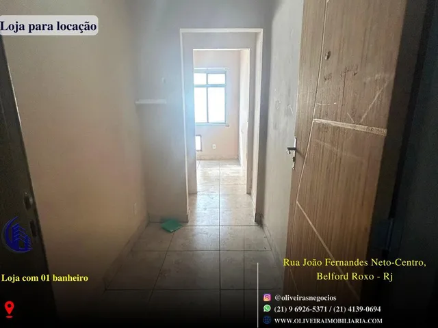Imagem 2: Loja Comercial para Locação em Belford Roxo, Centro, 1 Banheiro