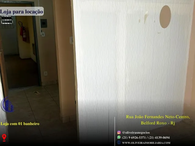 Imagem 3: Loja Comercial para Locação em Belford Roxo, Centro, 1 Banheiro