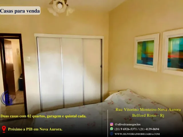 Imagem 4: Casa para Venda em Belford Roxo, Nova Aurora, 2 Dormitórios, 1 Banheiro