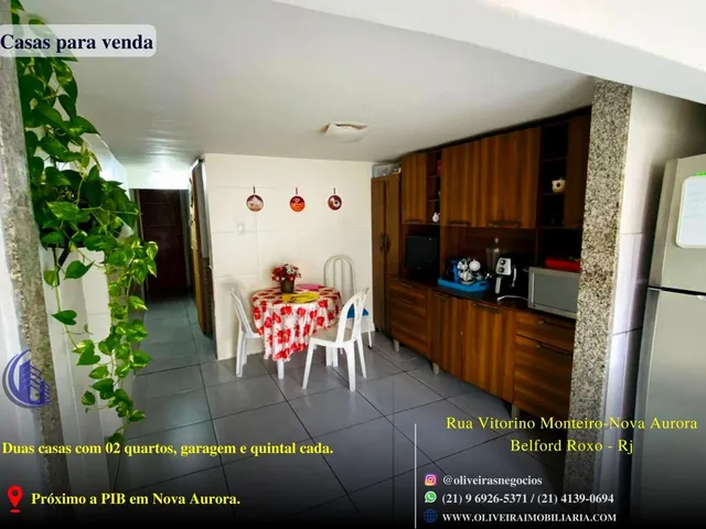 Imagem 10: Casa para Venda em Belford Roxo, Nova Aurora, 2 Dormitórios, 1 Banheiro